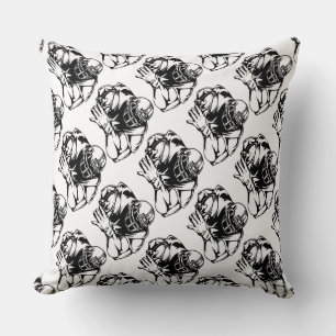 Grade A Cotton Throw Pillow/Football Pillow