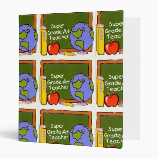****GRADE A TEACHER**** - MEMORIES BINDER (Front/Inside)