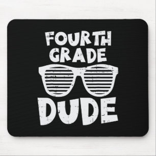 Grade Dude 4th Grade Teachers Students Back To Sch Mouse Pad