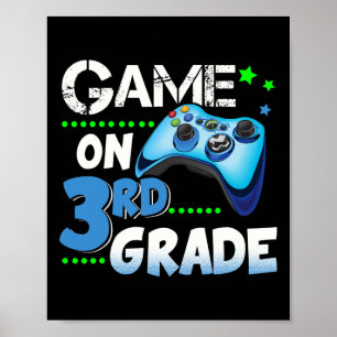Grade Fun Game On 3rd Grade Gift Poster