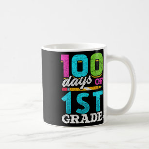 Grade Student 100th Day Gift 100 Days Of School  Coffee Mug