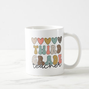 Grade Teacher Retro First Day Of School Teacher Wo Coffee Mug