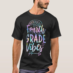 Grade Vibes Back To School Tie Dye Teachers Studen T-Shirt