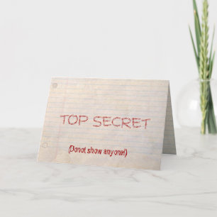 Gradeschool Crush Valentine Holiday Card