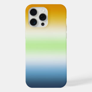 Gradient AroAce Agender Pride iPhone 15 Pro Max Case