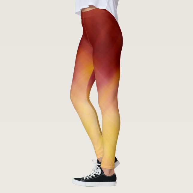 Gradient Background Leggings (Left)