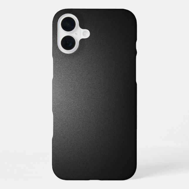 Gradient black colour  iPhone case (Back)