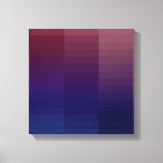 Gradient Colour Pattern Canvas Print
