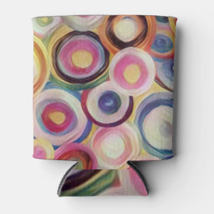 Gradient colour, rough texture background. can cooler