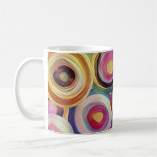Gradient colour, rough texture background. coffee mug