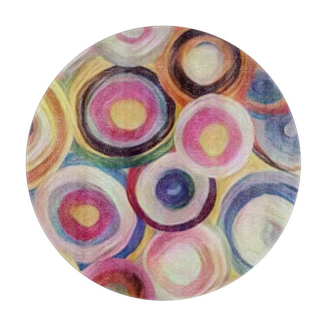 Gradient colour, rough texture background. cutting board (Front)