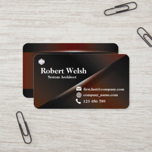 Gradient Coloured Business Card Series 10