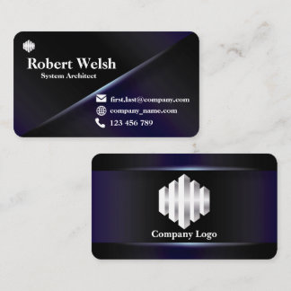 Gradient Coloured Business Card Series 8