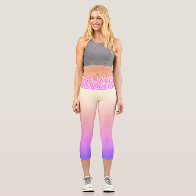 Gradient-Coloured Capris (Front)