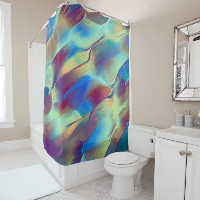 Gradient coloured rocky dune with soft bright (In Situ)