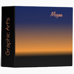 Gradient Colours Personal Binder