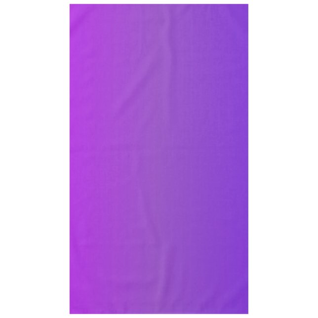 Gradient Colours Purple  Tablecloth (Front)