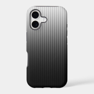 Gradient Cool Stylish Trendy Black & White Stripes