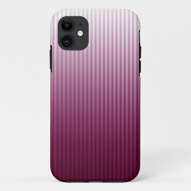Gradient Cool Stylish Trendy Modern Stripe Pattern Case-Mate iPhone Case (Back)