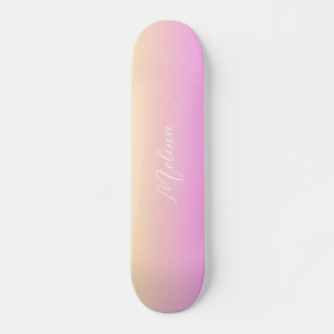 gradient custom name Skateboard