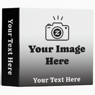 Gradient Custom Text and Image Binder