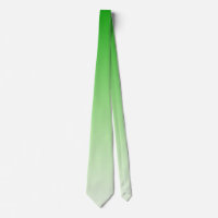 Gradient Dark Green to Light Green necktie