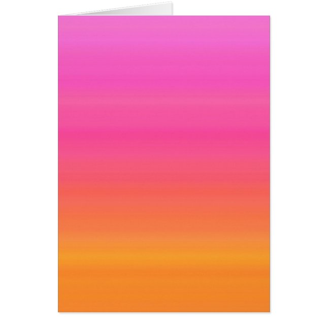 Gradient de coucher du soleil de framboise - (Devant)