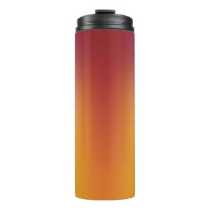 gradient design background on thermal tumbler