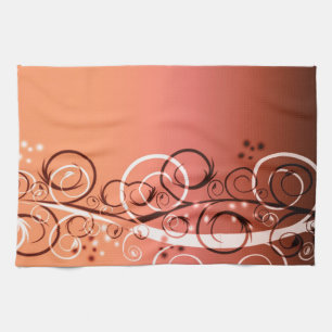 Gradient Filligree Kitchen Towel