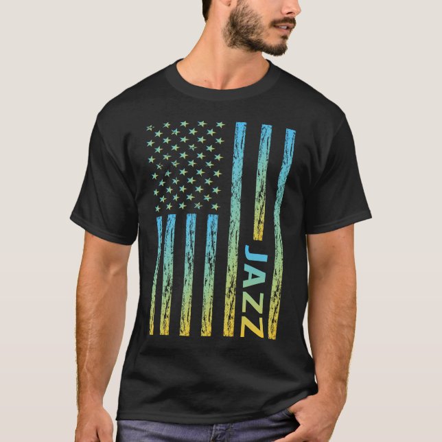 Gradient Flag 02 Jazz T-Shirt (Front)