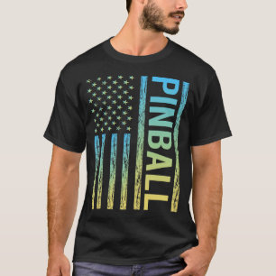 Gradient Flag Pinball T-Shirt