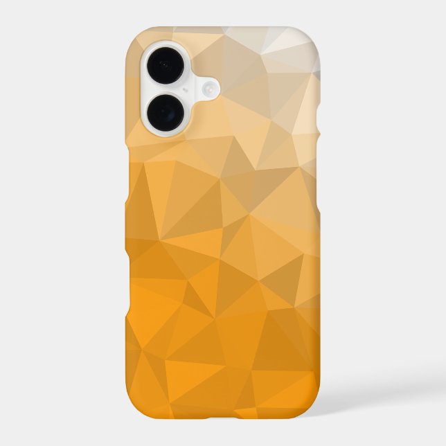 Gradient Golden Polygonal (Back)
