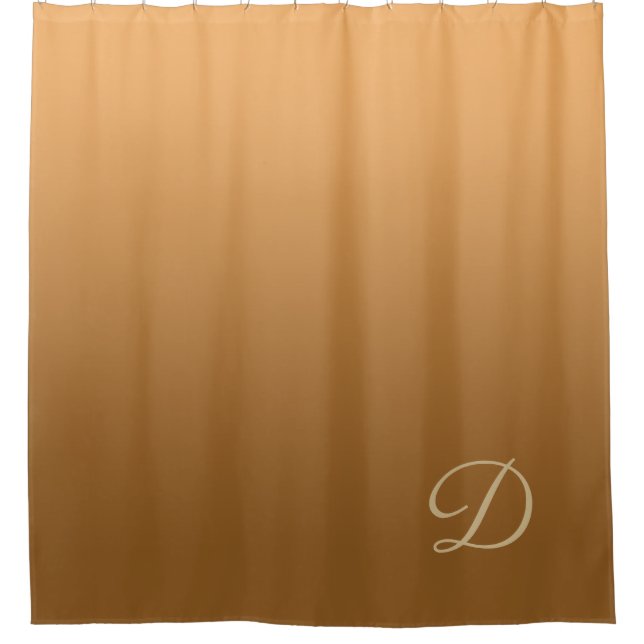 Gradient Golden with Custom Monogram (Front)