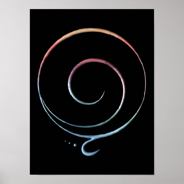 Gradient Gratitude Poster (Front)