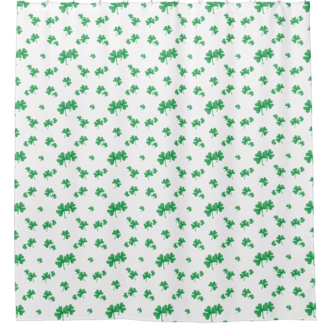 Gradient Green Irish Shamrock Pattern (Front)
