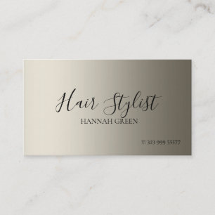 Gradient Grey Background Business Card