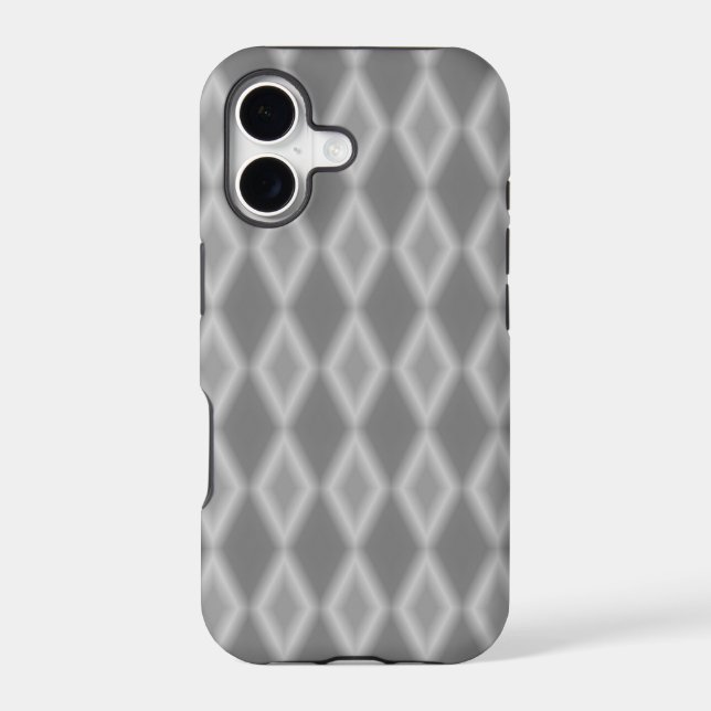 Gradient grey diamond shapes (Back)
