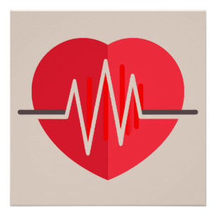 Gradient Heartbeats Poster