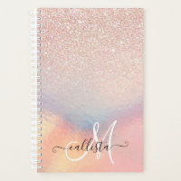 Gradient holographique de Rose Gold Glitter Irides