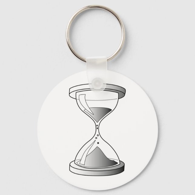 Gradient Hourglass Keychain (Front)