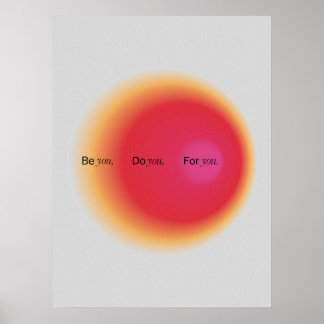 Gradient | Inspirational & decorative art Poster