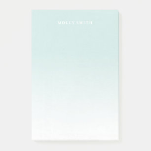 Gradient (Large) - Aqua Post-it Notes