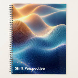 Gradient Mesh 3D Art   Modern Digital Design Planner