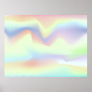 Gradient Mesh Background in Modern Style. Colourfu Poster