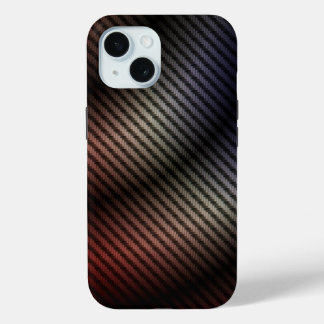 Gradient Metal Grate iPhone 15 Case