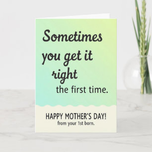 Gradient Mothers Day Card