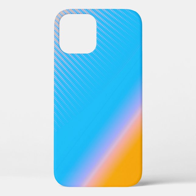 Gradient Mystery: Blurred Abstract Art. Case-Mate iPhone Case (Back)