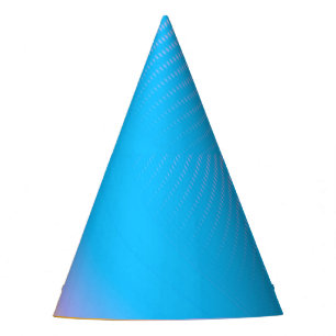Gradient Mystery: Blurred Abstract Art. Party Hat