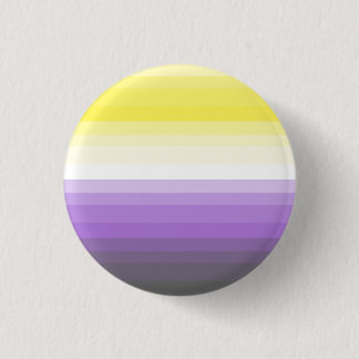 Gradient Nonbinary Pride Flag Button