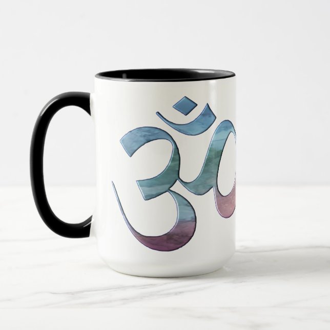 Gradient Om Mug (Left)